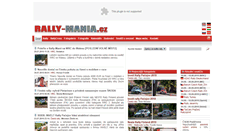 Desktop Screenshot of m.rally-mania.cz