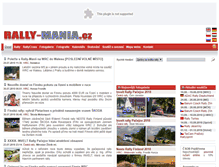 Tablet Screenshot of m.rally-mania.cz